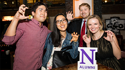 Alumni at Event