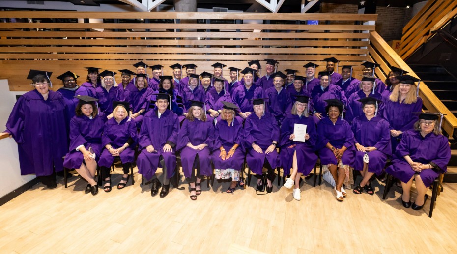 Class of 1976 at Commencement Celebration
