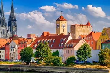 sunny European city